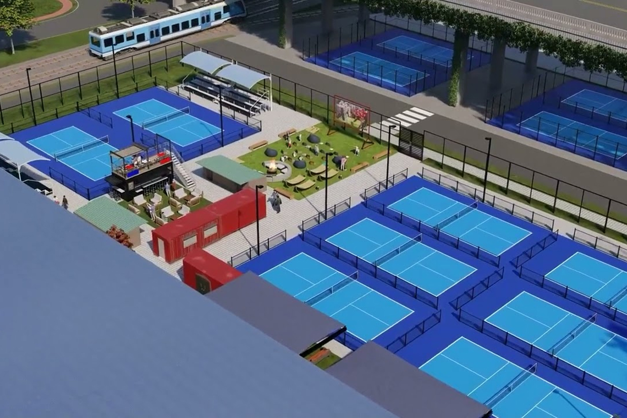 Xây sân pickleball CLB PICKFLOR 500N